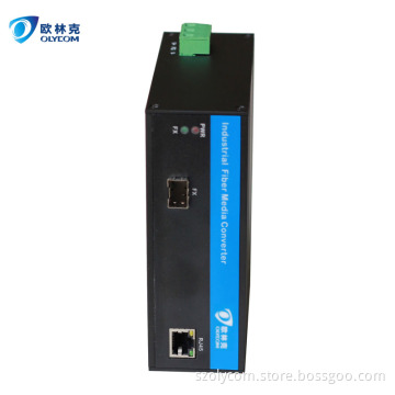 Fast Ethernet duplex fiber media converter with PoE(IM-PC111FE)